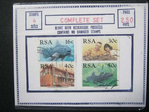 RSA - 1989 COELACANTH - SET OF 4 - SEALED PACK