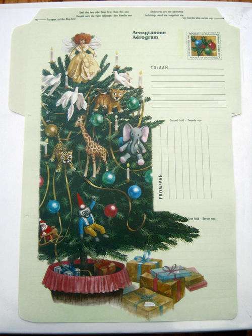 RSA - AEROGRAMME # 6 - CHRISTMAS