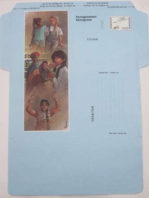 RSA - AEROGRAMME - CHILDREN