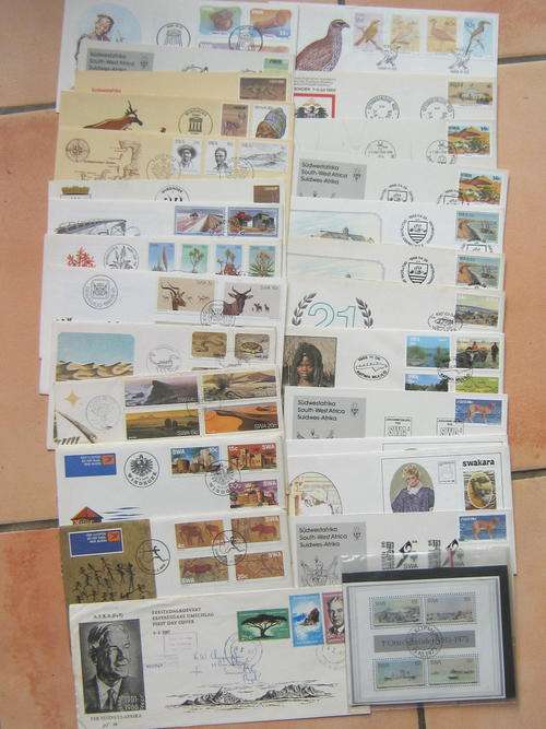 SWA - CLEARANCE LOT - SELECTION OF FDC/COMM's/DS CARDS