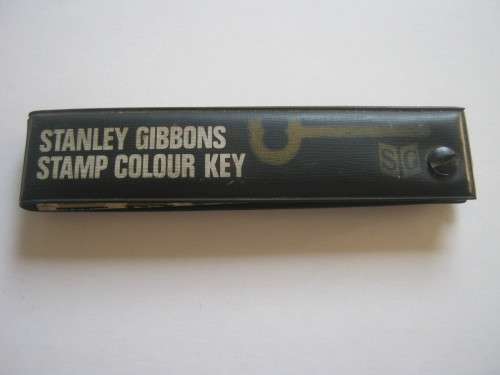 STANLEY GIBBONS STAMP COLOUR KEY - USED BUT IN GOOD CONDITION