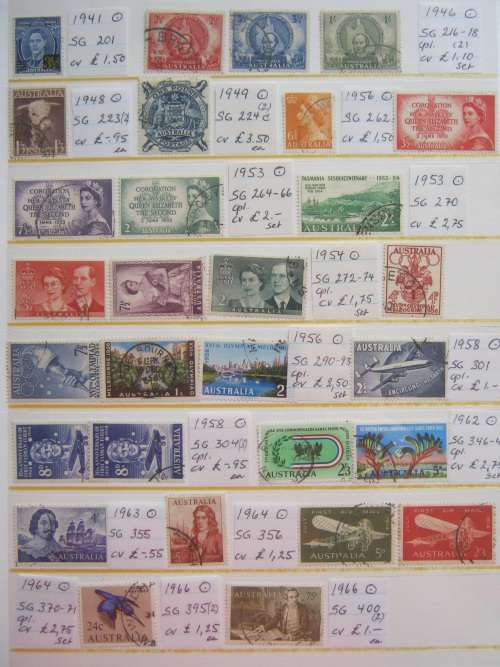 AUSTRALIA - SELECTION OF EARLY AUSTRALIA ON 3 x CARDS
