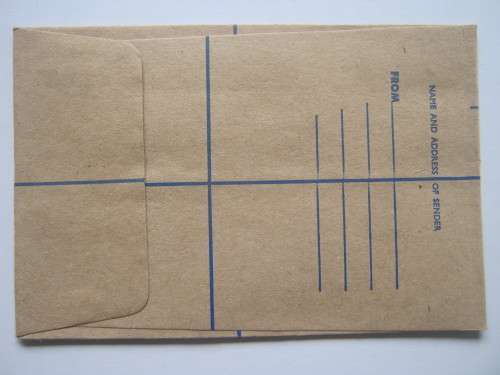 RHODESIA - UNSERVICED REGISTERED LETTER -BUFF