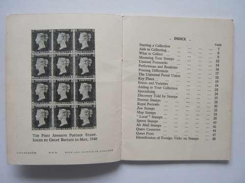 SMALL HANDBOOK ENTITLED "THE LITTLE BOOK ON STAMPS"