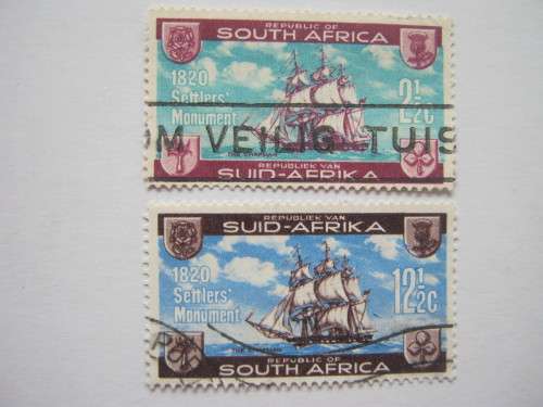 RSA - 1962 Landing of 1820 Settlers - Full Set of Singles - Used