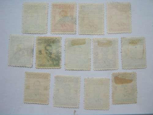 SOUTHERN RHODESIA - 1937 DEFIN ISSUE KGVI - FULL SET OF 13 - USED