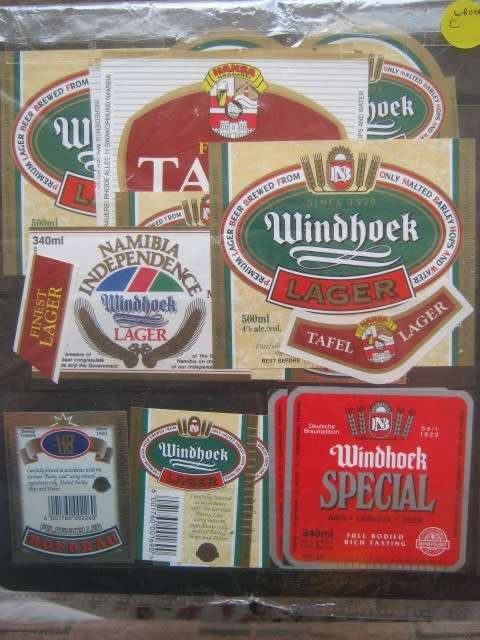 SELECTION OF BEER LABELS - GOOD CLEAN CONDITION