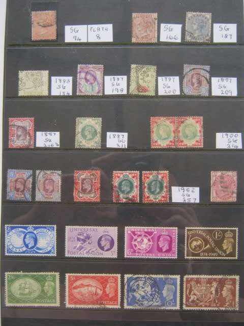 GB - SELECTION OF EARLY STAMPS