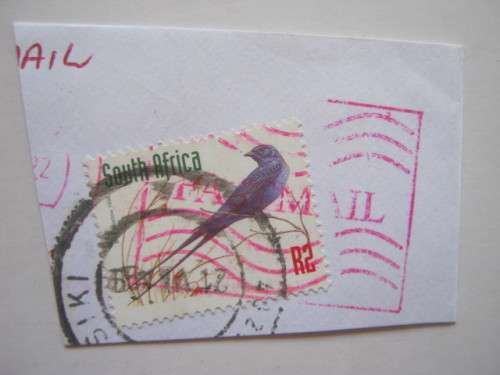 RSA - 1998 6th DEFIN ISSUE - R2 SINGLE ON PAPER WITH `FASTMAIL` CANCELLATION