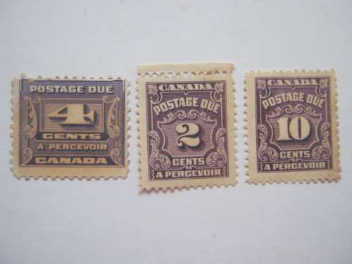 CANADA - 1930`s POSTAGE DUES - UNUSED