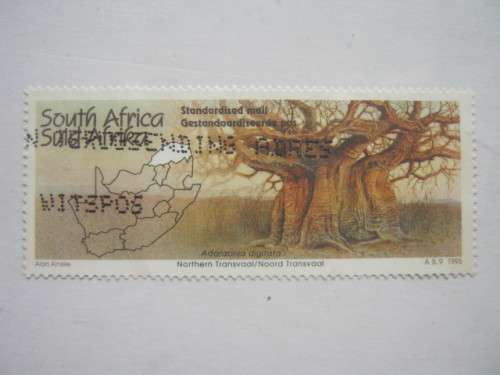 RSA - 1995 Tourism Northern Transvaal "Baobab" - Single - postally used