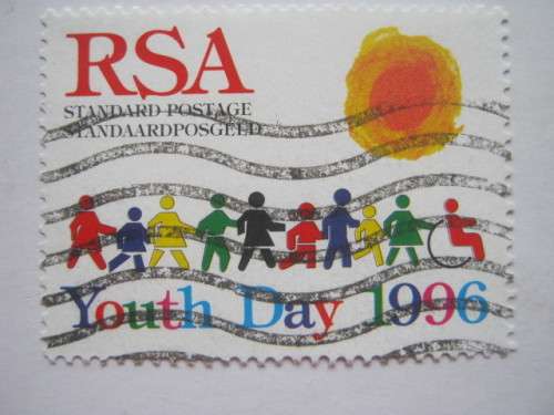 RSA - 1996 NELSON MANDELA`s CHILDREN`s FUND - SINGLE - POSTALLY USED