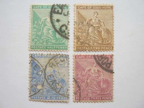 COGH - 1893-98 DEFIN ISSUE `NEW COLOURS` - PART SET OF SINGLES - USED