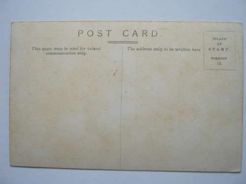 LINCOLN IMP AND THE DEVIL - UNUSED POSTCARD