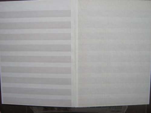 EMPTY `PRONTO` STOCKBOOK (BROWN WITH WHITE PAGES) - PREVIOUSLY USED BUT AS GOOD AS NEW