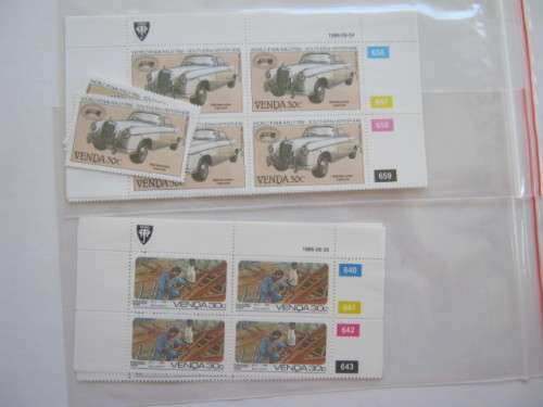 VENDA - 1986 - Selection of Control Blocks & Singles