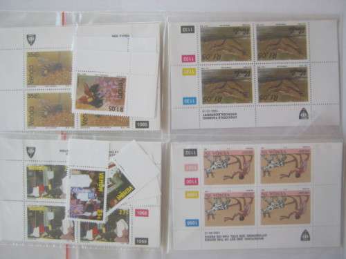 VENDA - 1992 - SELECTION OF SETS OF CONTROL BLOCKS and SINGLES - MNH