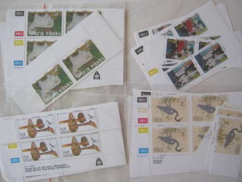 VENDA - 1993 - SELECTION OF SETS OF CONTROL BLOCKS and SINGLES - MNH