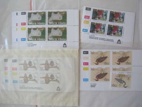 VENDA - 1993 - SELECTION OF SETS OF CONTROL BLOCKS and SINGLES - MNH