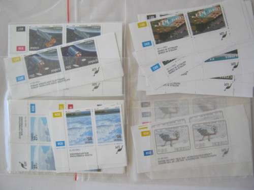 CISKEI - 1992 - SELECTION OF SETS OF CONTROL BLOCKS and SINGLES - MNH