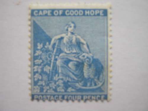 COGH - 1864-77 DEFIN ISSUE - 4d BLUE - UNUSED