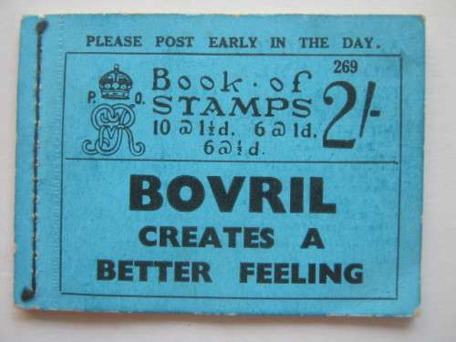 GB KGV - 1934 Booklet (Edition 269) - Incomplete
