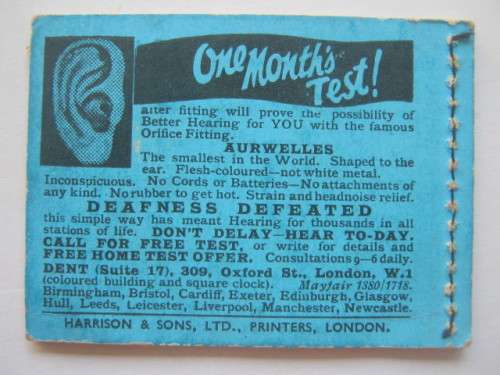 GB KGV - 1934 Booklet (Edition 269) - Incomplete