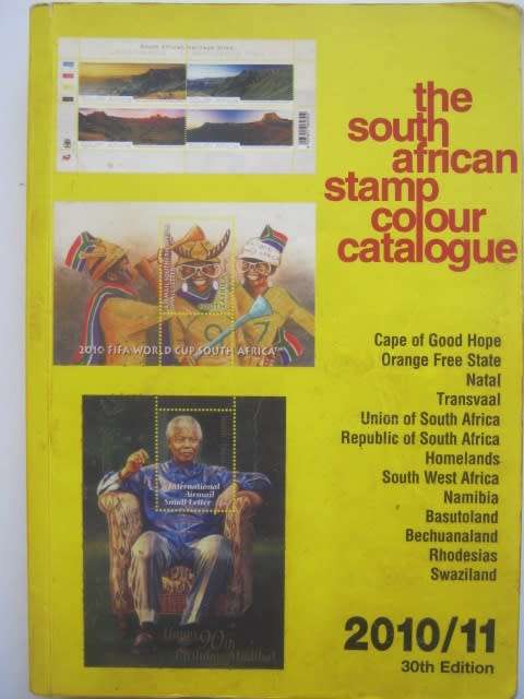 SOUTH AFRICAN STAMP COLOUR CATALOGUE - 30th EDITION 2010/11