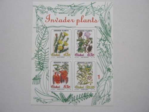 CISKEI - 1993 INVADER PLANTS - MINIATURE SHEET - MNH