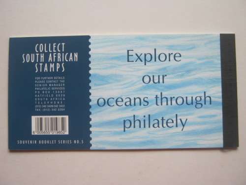 RSA - 1999 WHALES OF SOUTHERN OCEANS - SOUVENIR BOOKLET # 5