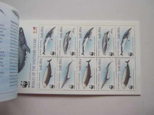 RSA - 1999 WHALES OF SOUTHERN OCEANS - SOUVENIR BOOKLET # 5