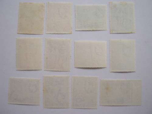 Seychelles - 1938 Defin Issue KGVI - Part Set of Singles - Unused