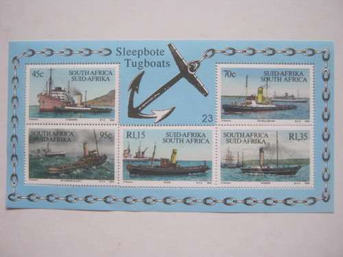 RSA - 1994 Tugboats - Miniature Sheet #23 - Mint and never hinged