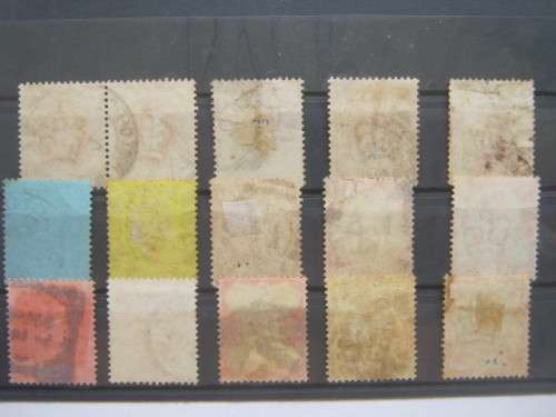 GB QV - 1887-1900 JUBILEE ISSUE - FULL SET OF 14 - USED