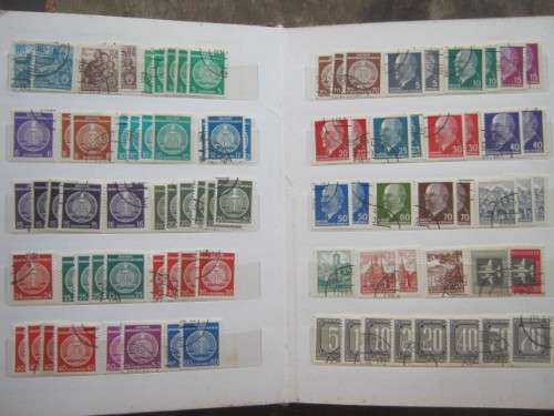 SMALL STOCK BOOK - FULL OF GERMANY