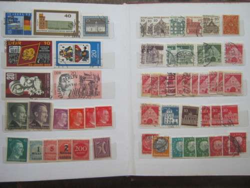SMALL STOCK BOOK - FULL OF GERMANY