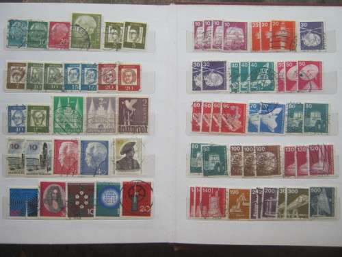 SMALL STOCK BOOK - FULL OF GERMANY