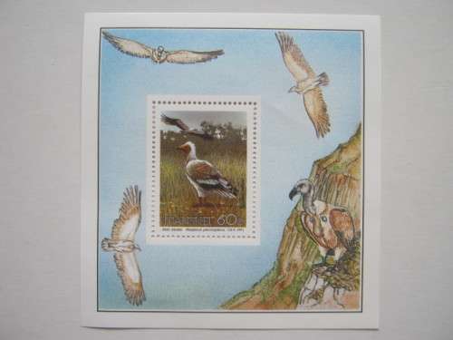 TRANSKEI - 1991 ENDANGERED BIRDS - MINIATURE SHEET - MNH