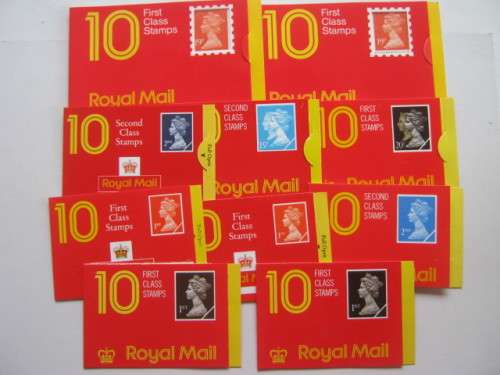 GB QEII - SELECTION OF ROYAL MAIL BOOKLETS - COMPLETE - BID PER BOOKLET