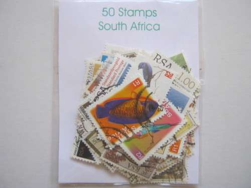 RSA - PACK OF 50 USED STAMPS