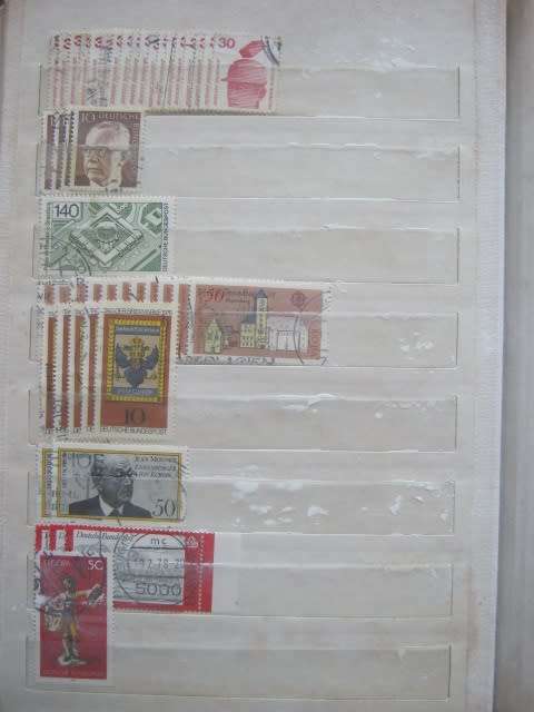 EX-DEALER STOCK BOOK - GERMANY (MAINLY DEFINITIVES) - LOTS OF DUPLICATION