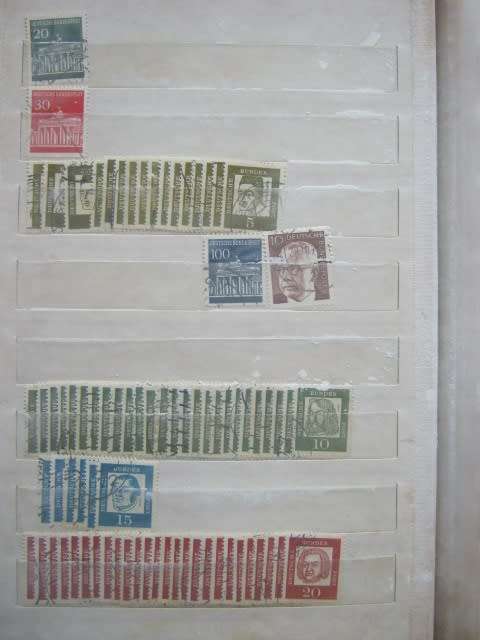 EX-DEALER STOCK BOOK - GERMANY (MAINLY DEFINITIVES) - LOTS OF DUPLICATION