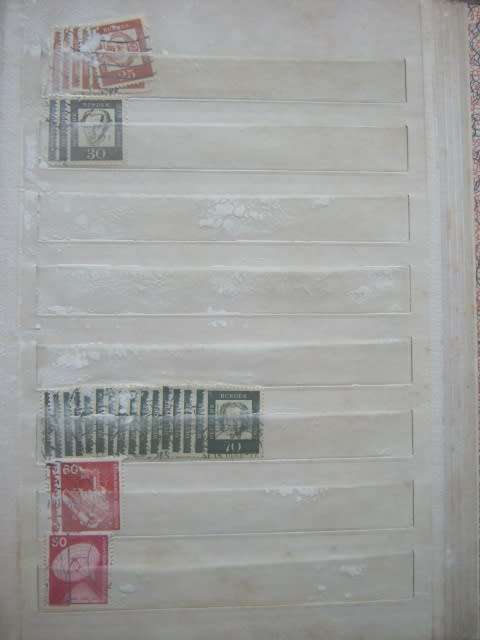 EX-DEALER STOCK BOOK - GERMANY (MAINLY DEFINITIVES) - LOTS OF DUPLICATION