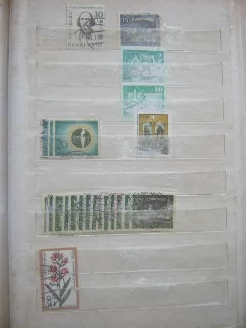 EX-DEALER STOCK BOOK - GERMANY (MAINLY DEFINITIVES) - LOTS OF DUPLICATION