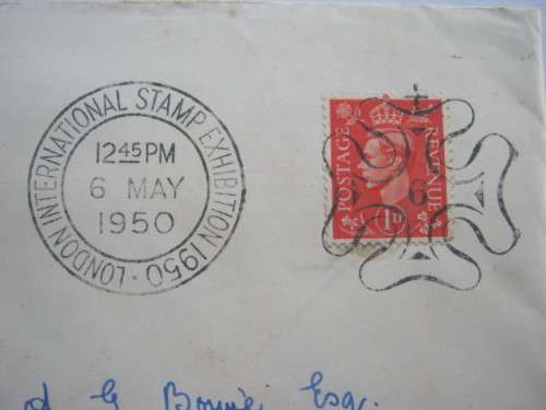 GB KGVI -  1950 INTERNATIONAL STAMP EXHIBITION, LONDON - OFFICIAL FDC