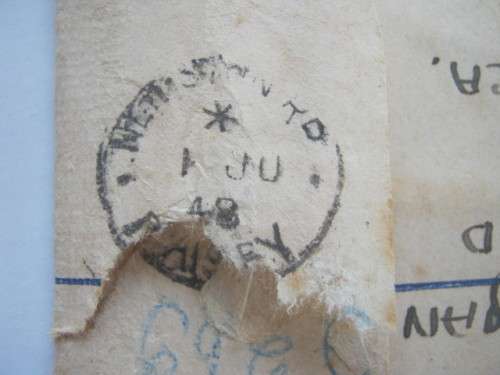 GB KGVI -  1948 POSTAL HISTORY - PRIVATE REGISTERED LETTER