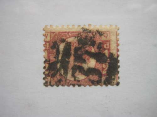 GB QV -  1858-70 DEFIN ISSUE - 1/2d RED - SINGLE - USED
