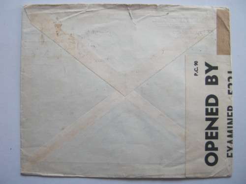 ARGENTINA - 1940 POSTAL HISTORY - WWII CENSORED COVER - BUENOS AIRES, ARGENTINA TO SOUTH AFRICA