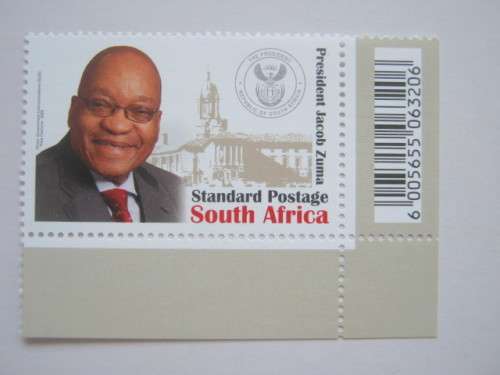RSA - 2009 PRESIDENT JACOB ZUMA - SINGLE - UNUSED