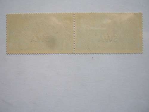 SWA - 1941-42 WAR EFFORT - 3d BLUE - PAIR - UNUSED